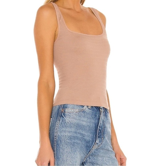 Free People Square One Seamless Cami Nude Size XS / S - Picture 3 of 8